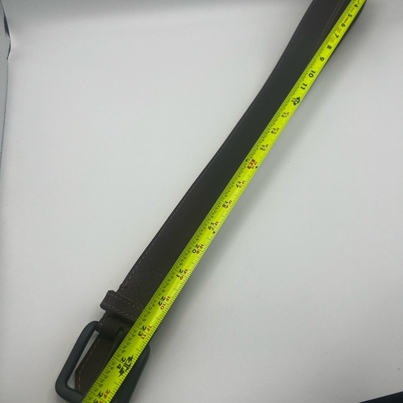 Denizen From Levi's Leather Belt SIZE: XL BROWN Men/unisex Excellent Condition - Picture 8 of 9